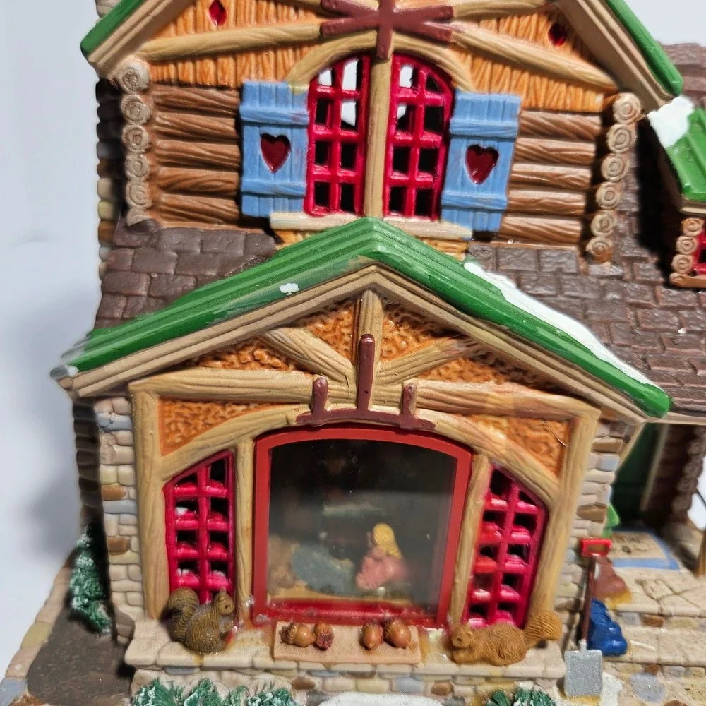 Lemax Signature Collection Cozy Cabin Lighted Building Michaels Exclusive 2010